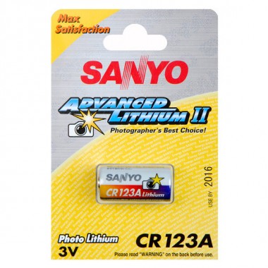 Батарейка SANYO CR123A