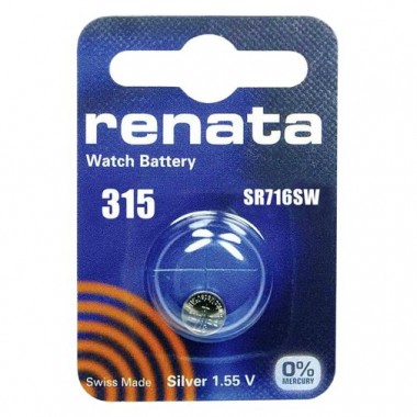 Батарейка RENATA R315 (SR716SW)