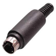 Разъём mini DIN 3 pin (шт.) на кабель