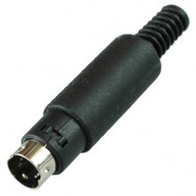 Разъём mini DIN 4 pin (S-VHS) (шт.) на кабель