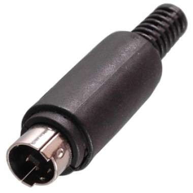 Разъём mini DIN 5 pin (шт.) на кабель