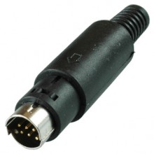 Разъём mini DIN 7 pin (шт.) на кабель