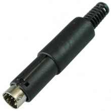 Разъём mini DIN 8 pin (шт.) на кабель