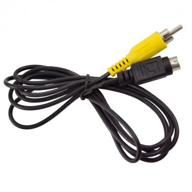 Шнур mini DIN 4 pin (S-VHS) - 1 RCA OD4.0мм 1.5м