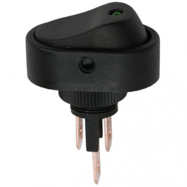 Выключатель клавишный RWB-523 12V 20А (3с)