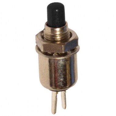 Выключатель-кнопка DS-402 250V 1А (2с), без фиксации