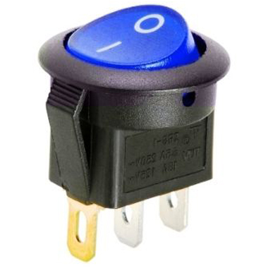 Выключатель клавишный RWB-106 Micro 250V 3А (3с)