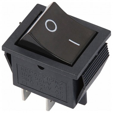 Выключатель клавишный RWB-501 250V 15А (4с), без фиксации