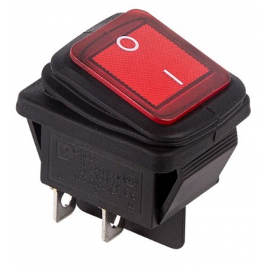 Выключатель клавишный RWB-507 250V 15А (4с)