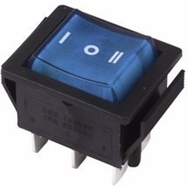 Выключатель клавишный RWB-509 250V 15А (6с)