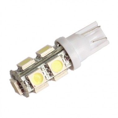 Автолампа светодиодная W5W T10 9LED SMD5050 12V