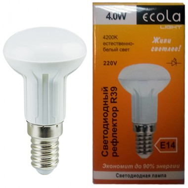 Лампочка светодиодная ECOLA Light TE4V40ELC