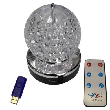 Вращающийся светильник XX-Light MP3 «LED LIGHT»
