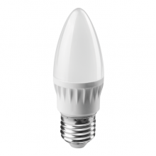 Лампа светодиодная ОНЛАЙТ OLL-C37-8-230-2.7K-E27-FR