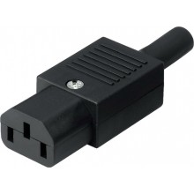 Гнездо сетевое «3 PIN» 250В/10A на кабель