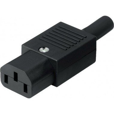 Гнездо сетевое «3 PIN» 250В/10A на кабель