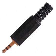 Разъём micro jack 2.5 мм (шт.) stereo позолоченный