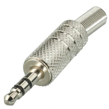 Разъём mini jack 3.5 мм (шт.) stereo металлический