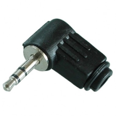 Разъём mini jack 3.5 мм (шт.) stereo угловой 