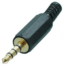 Разъём mini jack 3.5 мм (шт.) AUX позолоченный