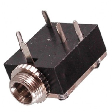 Разъём mini jack 3.5 мм (гн.) stereo на корпус, ″стекло″