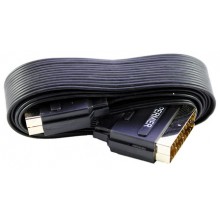 Шлейф SCART-SCART 21PIN 3.0м позолоченный