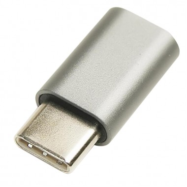 Переходник micro USB(гн.) - USB TYPE-C(шт.)