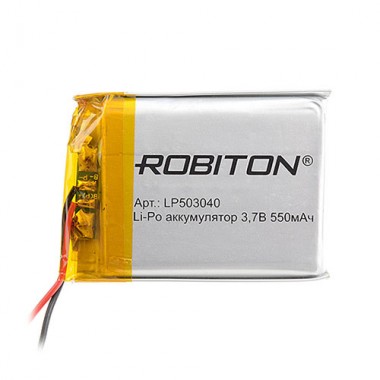 Аккумулятор ROBITON LP503040 (550 mAh)
