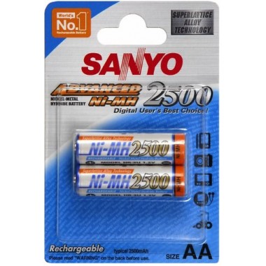 Аккумулятор SANYO R6 (2500 mAh)