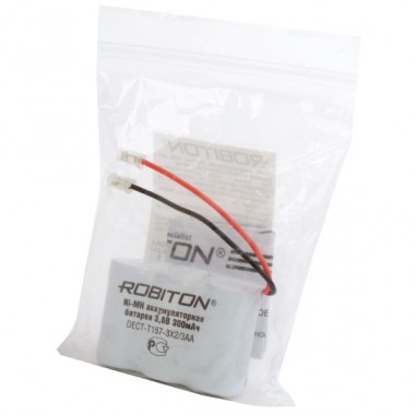 Аккумулятор ROBITON DECT-T157-3X2/3AA (300 mAh)