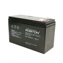 Аккумулятор ROBITON VRLA 12-7  (12V, 7Ah)