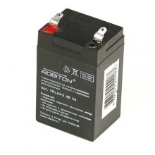 Аккумулятор ROBITON VRLA 4-3  (4V, 3Ah)