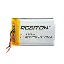 Аккумулятор ROBITON LP503759 (1200 mAh)