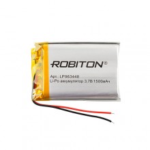 Аккумулятор ROBITON LP963448 (1500 mAh)