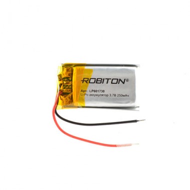 Аккумулятор ROBITON LP601730 (250 mAh)
