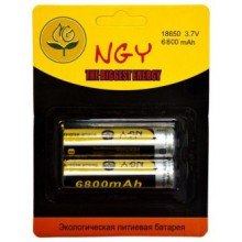 Аккумулятор NGY 18650 (6800 mAh)  без защиты