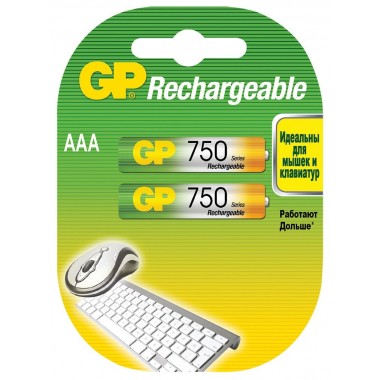 Аккумулятор GP R03 (750 mAh)