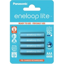 Аккумулятор PANASONIC Eneloop Lite BK-4LCCE/4BE (550 mAh)