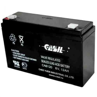 Аккумулятор CASIL CA6120 (6V, 12Ah)
