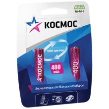 Аккумулятор Космос HR03 (400 mAh)