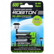 Аккумулятор ROBITON SOLAR HR6 Mignon (600 mAh)