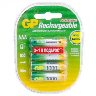 Аккумулятор GP R03 (1000 mAh)