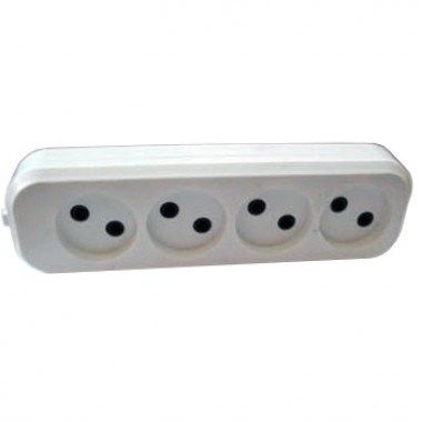 Колодка удлинителя  JETT 206-004 без заземления