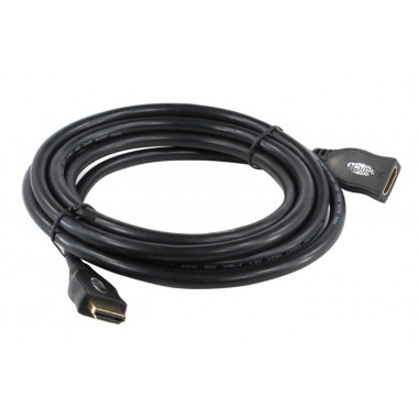 Шнур-удлинитель HDMI - HDMI  V1.4 OD5.5мм 1.0м позолоченный