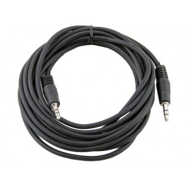 Шнур mini jack 3.5 мм - mini jack 3.5 мм OD4.0мм 5.0м