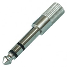 Переходник micro jack 2.5 мм (гн.) — jack 6.35 мм (шт.) stereo