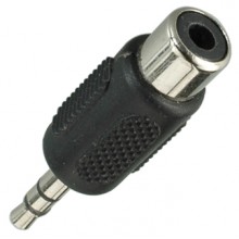 Переходник micro jack 2.5 мм (шт.) stereo — RCA (гн.)