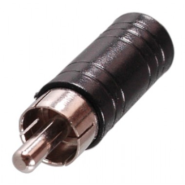 Переходник mini jack 3.5 мм (гн.) mono — RCA (шт.)
