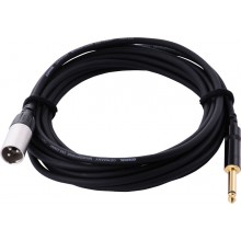 Шнур jack 6.35 мм - XLR OD7.0мм 3.0м позолоченный