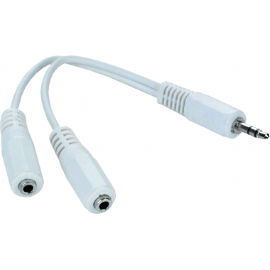 Переходник mini jack 3.5мм - Stereo + Mono mini jack 3.5мм